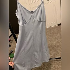 Baby Blue Medium Short Dress